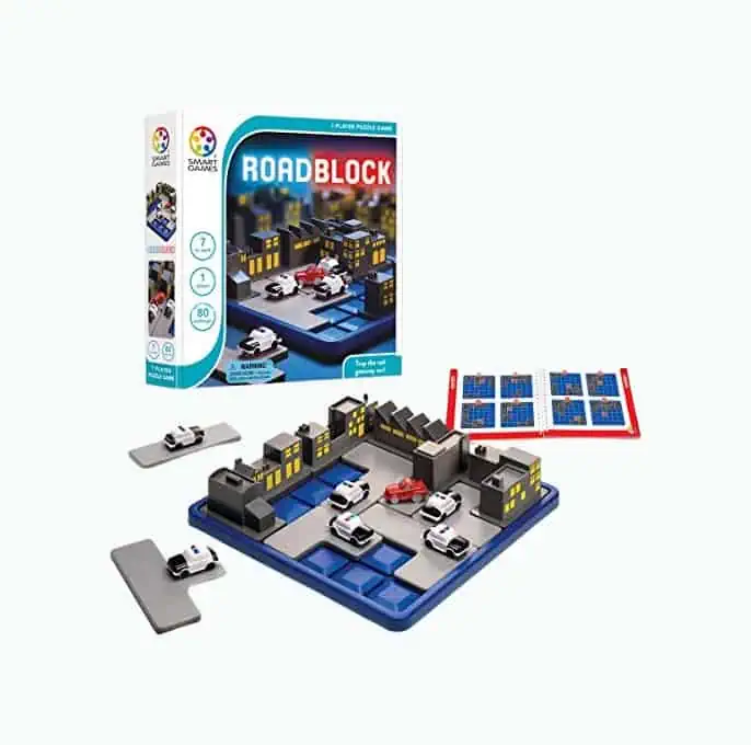 Product Image of the SmartGames Police RoadBlock Puzzle Game