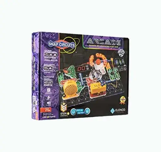 Product Image of the Snap Circuits Arcade Electronics Kit