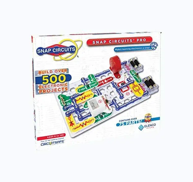 Product Image of the Snap Circuits Pro SC-500 Electronics Exploration Kit