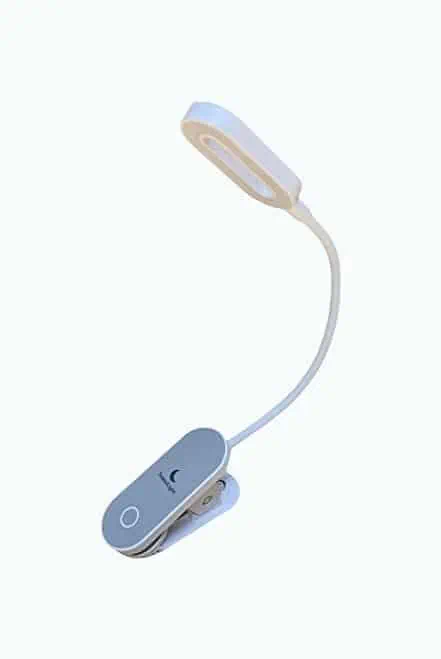 Product Image of the SomniLight Rechargeable Amber Book Light