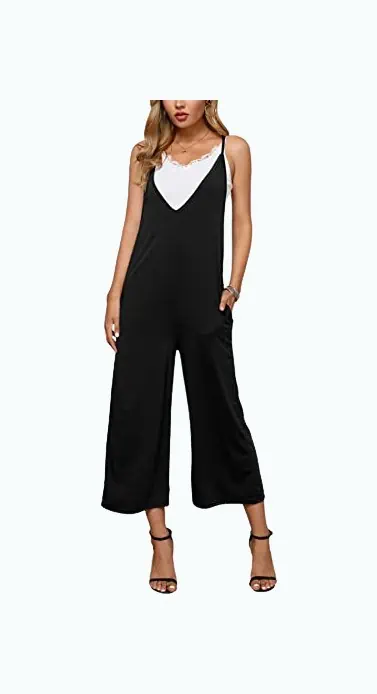 Product Image of the Spadehill Women's Casual Loose Fit Jumpsuit with Pocket