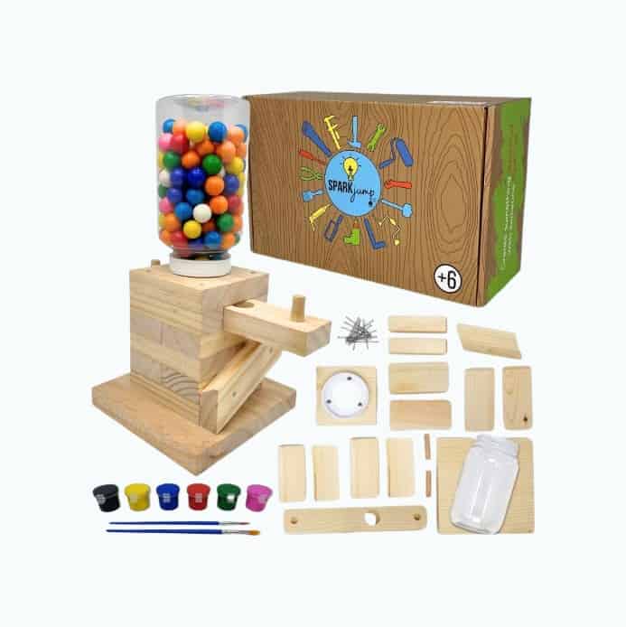Product Image of the SparkJump Wooden Candy Machine Kit