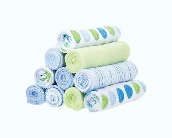 Product Image of the Spasilk 10-Pack Baby Washcloths