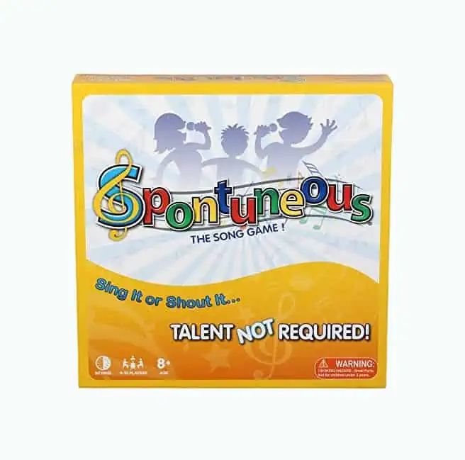 Product Image of the Spontuneous Song Game