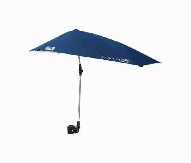 Product Image of the Sport-Brella Versa-Brella 4-Way Swiveling Sun Umbrella (Midnight Blue)