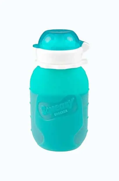 Product Image of the Squeasy Snacker Silicone Baby Food Food Pouch