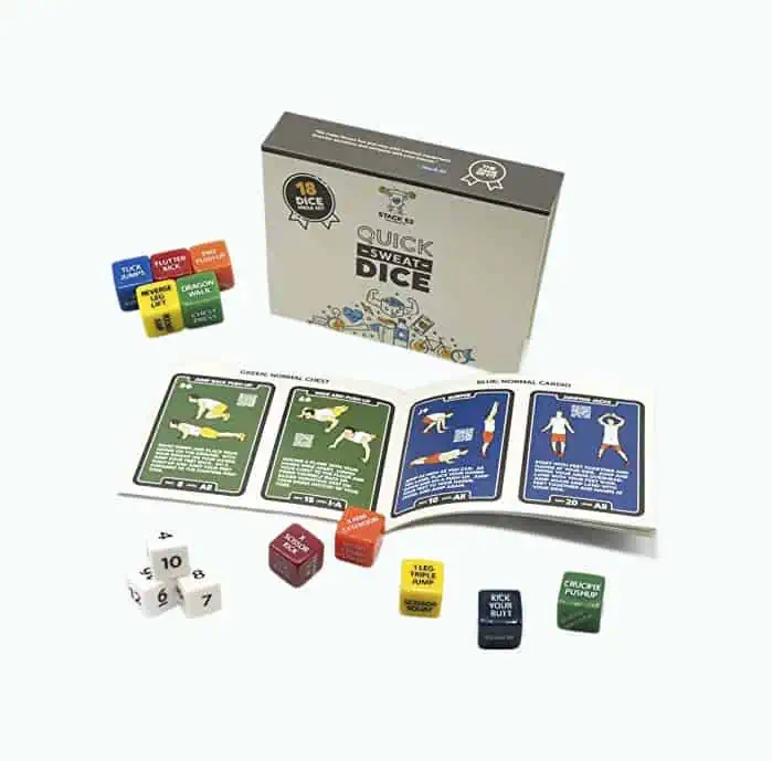 Product Image of the Stack 52 Quick Sweat Fitness Dice