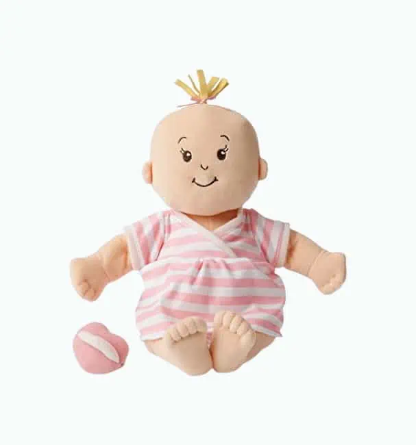 Product Image of the Stella Nurturing First Baby Doll by Manhattan Toy