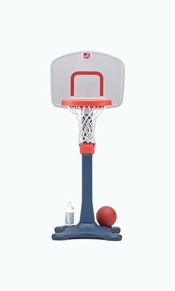 Product Image of the Step 2 Shootin’ Hoops Junior Basketball Set