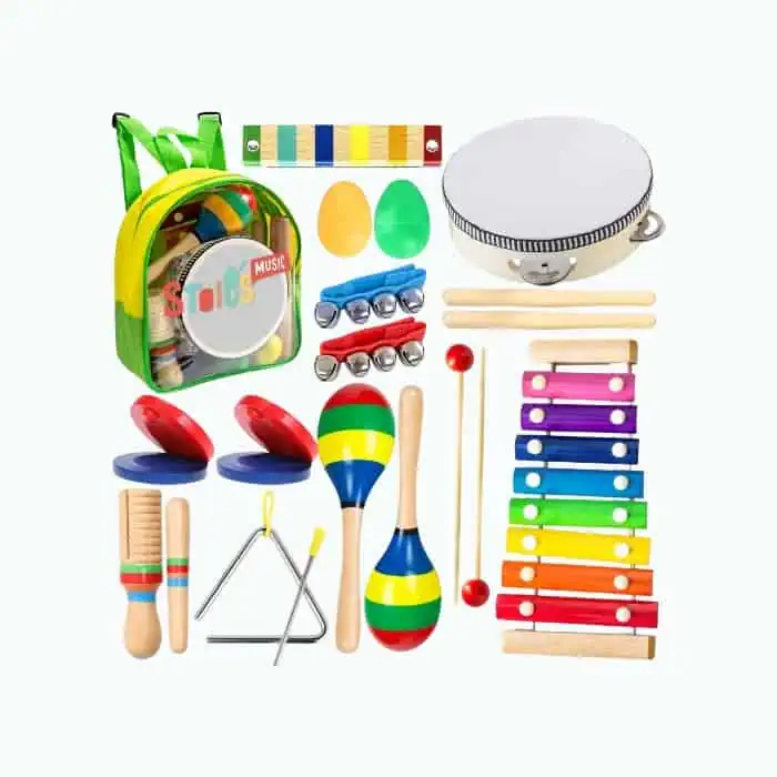 Product Image of the Stoie's International Wooden Music Set for Toddlers
