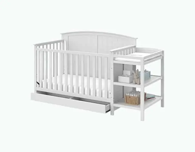 Product Image of the Storkcraft Steveston Crib and Table Combo