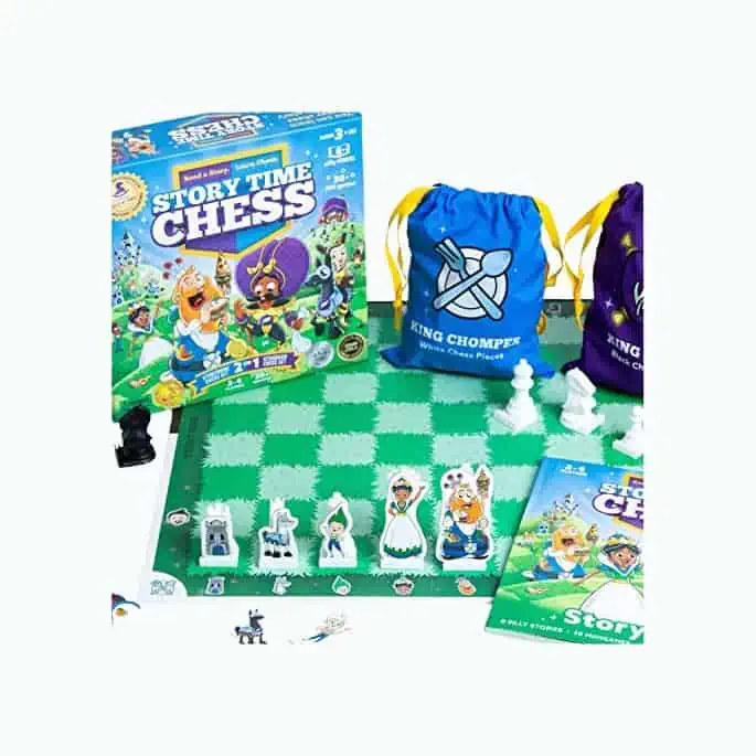 Product Image of the Story Time Chess - 2021 Toy of The Year Award Winner - Chess Sets, Beginners...