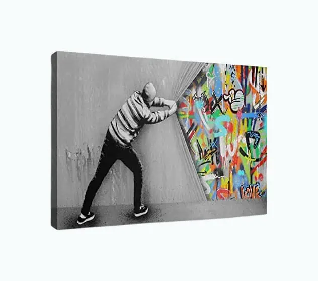 Product Image of the Street Art: Banksy — Behind The Curtain