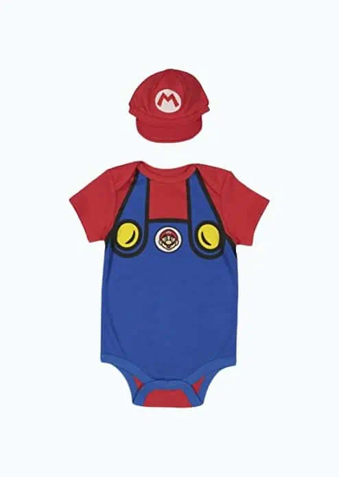 Product Image of the Super Mario Nintendo Baby Costume