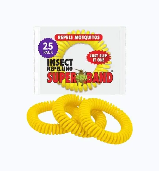 Product Image of the Superband Mosquito Repellent Bracelet
