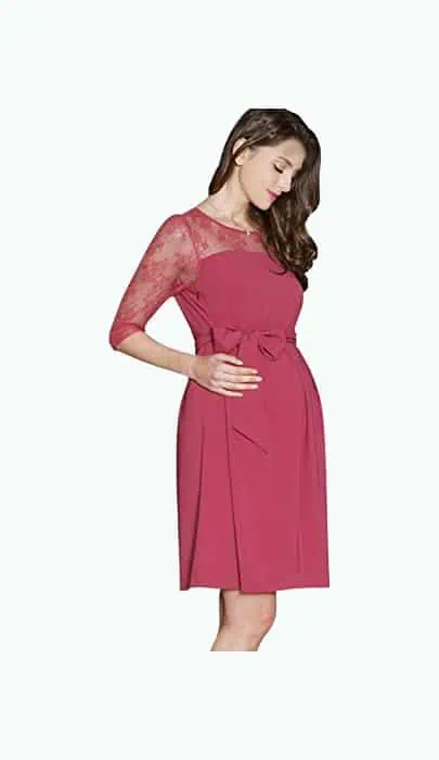 Product Image of the Sweet Mommy Nursing Formal Dress