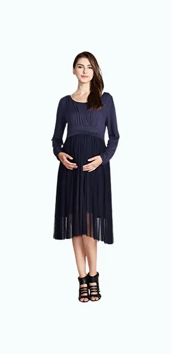 Product Image of the Sweet Mommy Nursing Tule Dress
