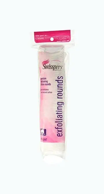 Product Image of the Swisspers Exfoliating Cotton Rounds