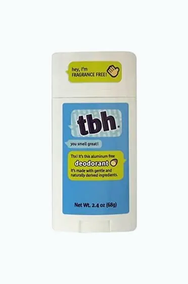 Product Image of the TBH Kids Unscented Stick Deodorant