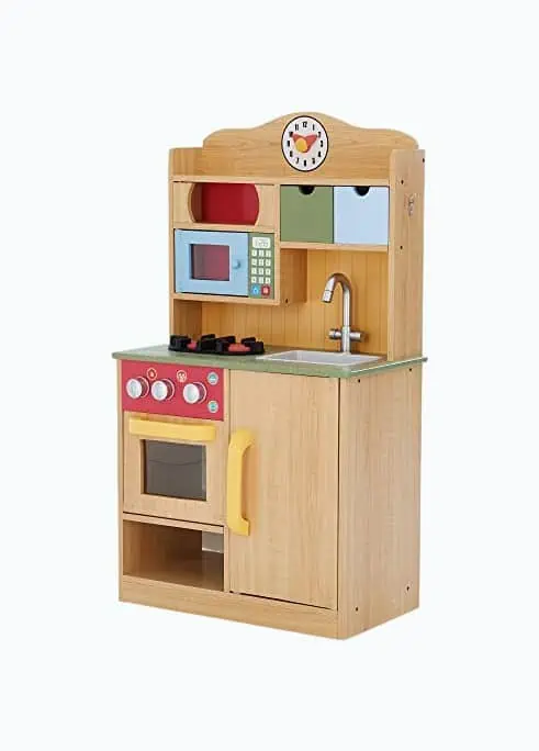 Product Image of the Teamson Kids Little Chef Florence Classic Kids Play Kitchen Toddler Pretend Play...