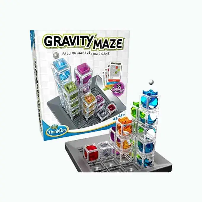 Product Image of the ThinkFun Gravity Maze Marble Run Logic Game