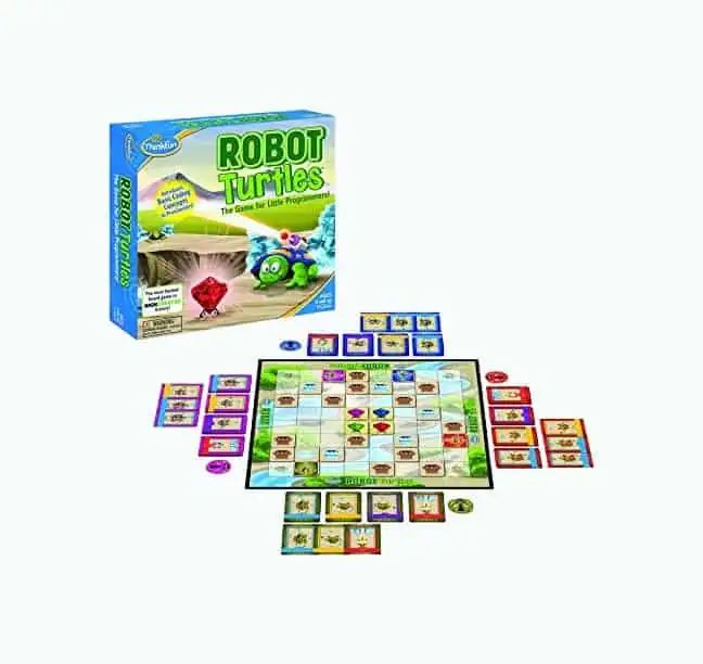 Product Image of the ThinkFun Robot Turtles Board Game