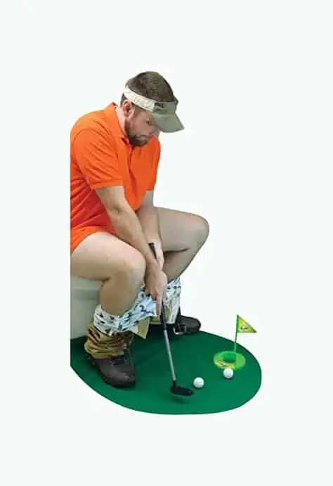 Product Image of the Toilet Golf Toy Set
