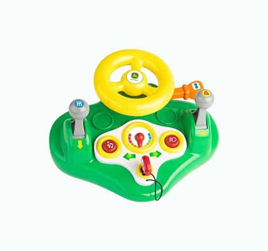 Product Image of the Tomy: John Deere Steering Wheel Toy