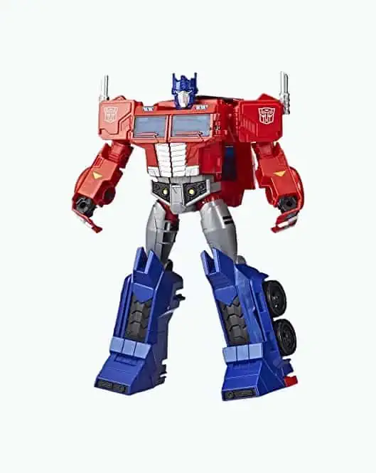Product Image of the Transformers Toys Optimus Prime Cyberverse 