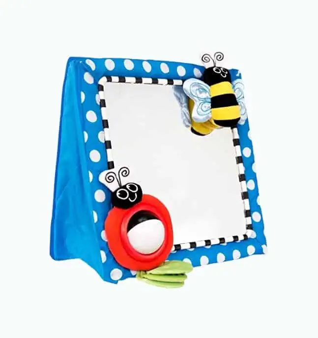 Product Image of the Sassy Tummy Time Floor Mirror