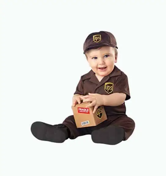 Product Image of the UPS Delivery Baby Costume