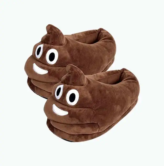Product Image of the Unisex Emoji Slippers