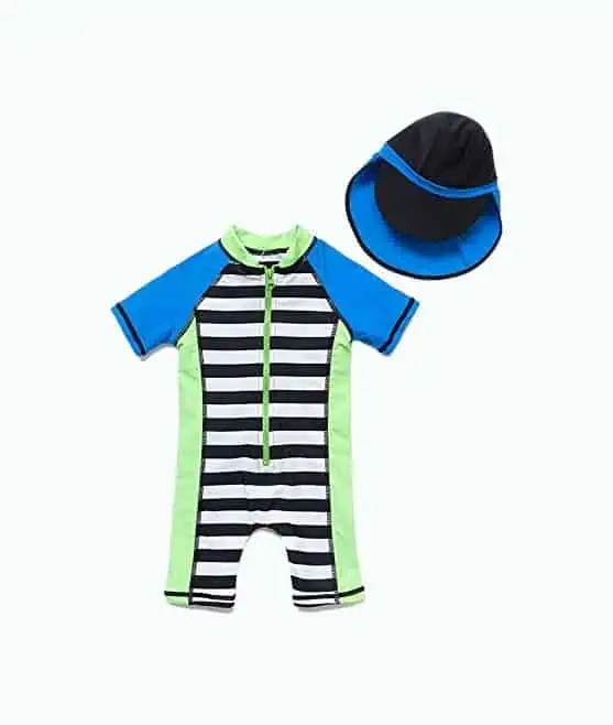 Product Image of the Upandfast: Baby/Toddler One Piece Sunsuits & Hat