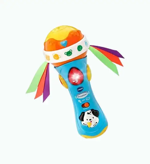 Product Image of the VTech Babble and Rattle Microphone