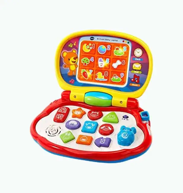 Product Image of the VTech Brilliant Baby Laptop Toy