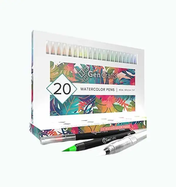 Product Image of the Watercolor Brush Pen Set