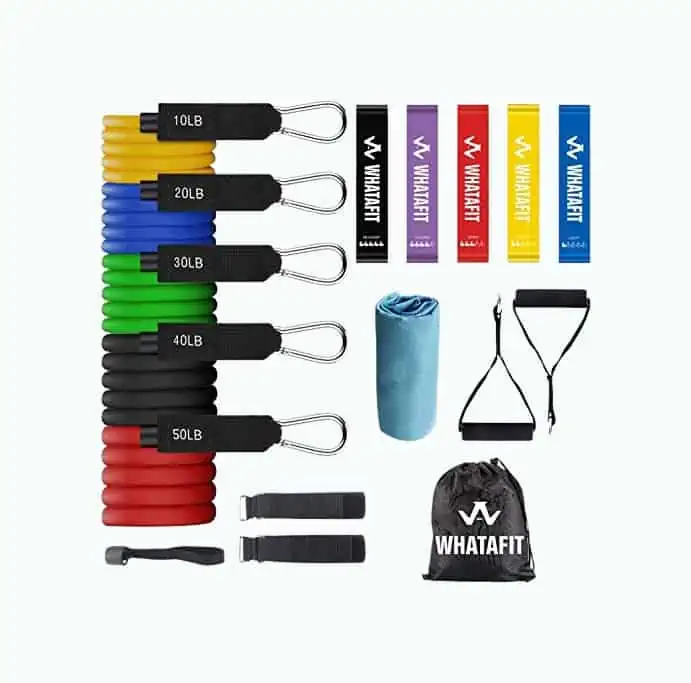 Product Image of the Whatafit Resistance Bands Set