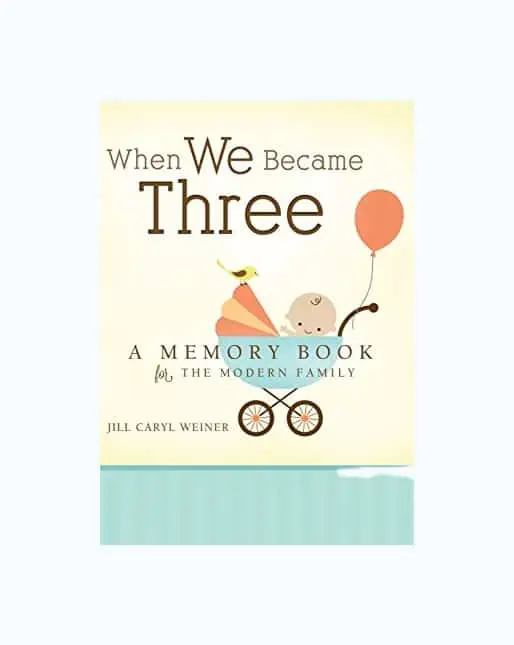 Product Image of the When We Became Three Memory Book