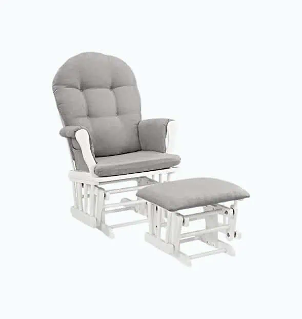 Product Image of the Windsor Glider and Ottoman