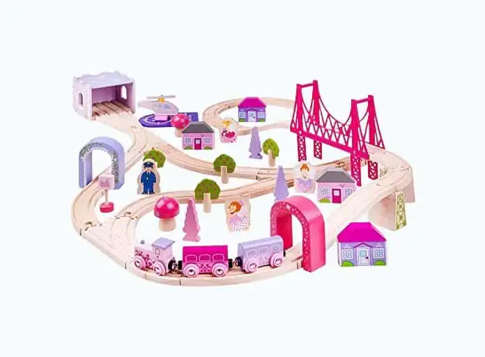 Product Image of the Bigjigs Wooden Fairy Town