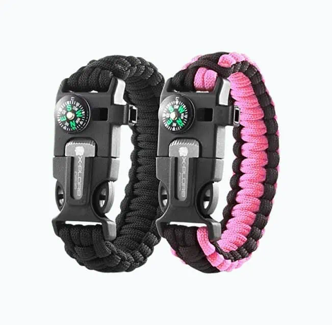 Product Image of the X-Plore Gear Emergency Paracord Bracelets