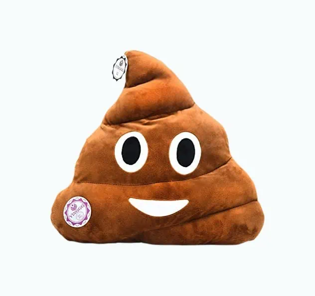 Product Image of the Yinggg Poop Emoji Pillow