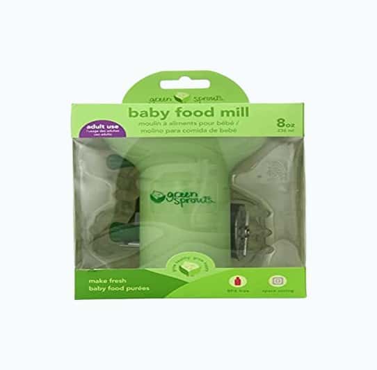 Product Image of the green sprouts Fresh Baby Food Mill - Easily Purees Food for Baby, Separates...