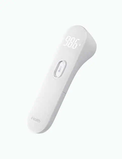 Product Image of the iHealth No-Touch Forehead Thermometer, Infrared Digital Thermometer for Adults...